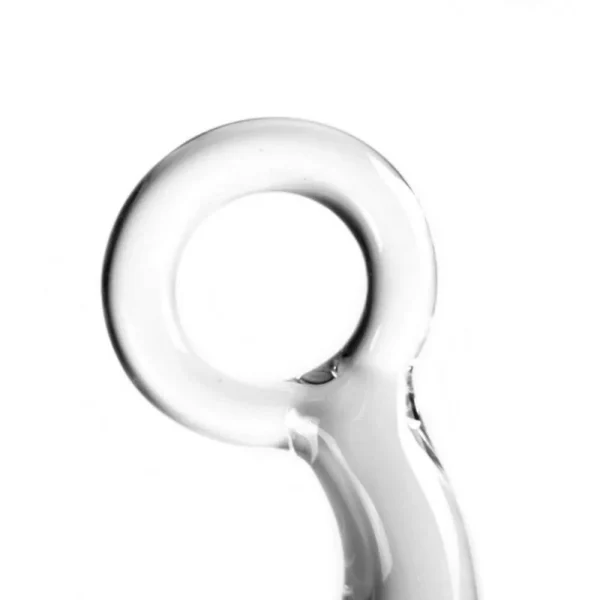 Clear buttplug & O-ring i glas