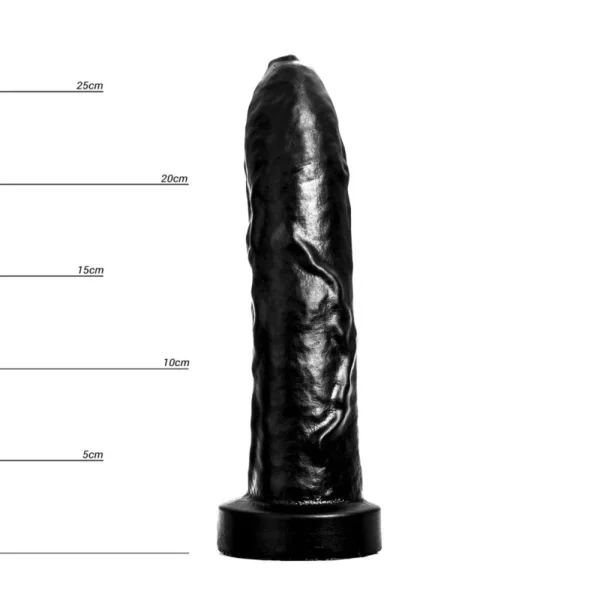 Hung System Uncut Black Dildo