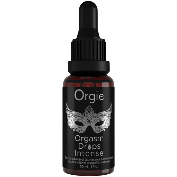 Sort Orgasm Drops Intense 30ml