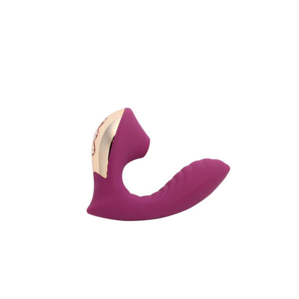 LuxxPlay  Mae  Suction Vibrator  Purple