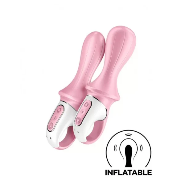 SATISFYER - Inflatable Rabbit Vibrator(med APP kontrol) - AIR PUMP BUNNY 5+ - PINK