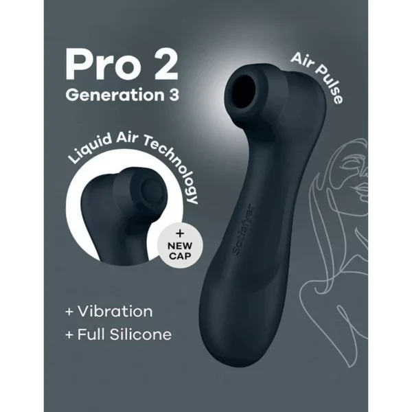 SATISFYER Air Pulse Vibrator - Pro 2, generation 3