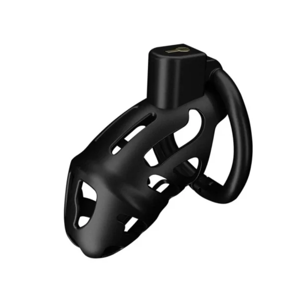 Sevanda Black Plastic Chastity Cage -Black