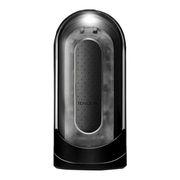 TENGA Flip Zero Black Med Vibrator - Vild Onanioplevelse Sort