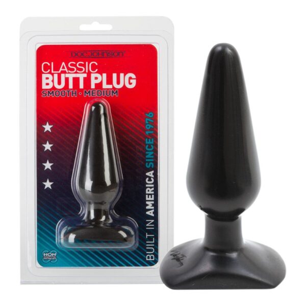 Doc Johnson Klassisk Butt Plug Sort