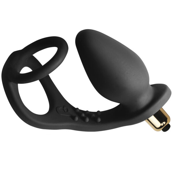 Rocks Off Ro-Zen Anal Vibrator - Black Black