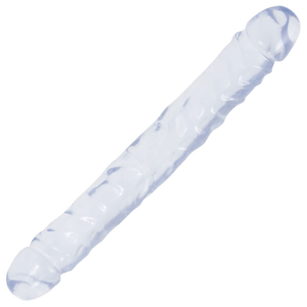 Crystal Jellies Jr Double Dong 30 cm - Clear Clear