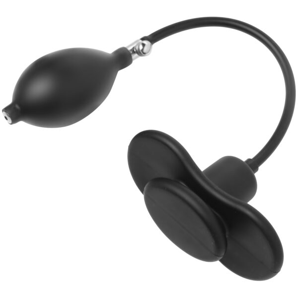 Master Series Inhibitor Oppustelig Butterfly Gag - Black Black