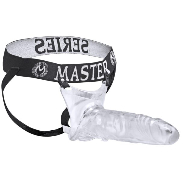 Master Series Grand Mamba XL Penis Sleeve - Clear Clear