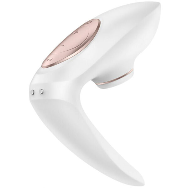 Satisfyer Pro 4 Couples Par Vibrator - White White