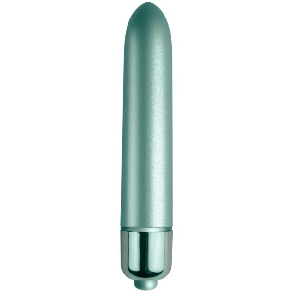 Rocks Off 90 mm Touch of Velvet Klitoris Vibrator - Green Green