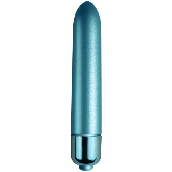 Rocks Off 90 mm Touch of Velvet Klitoris Vibrator - Turquoise Turquoise