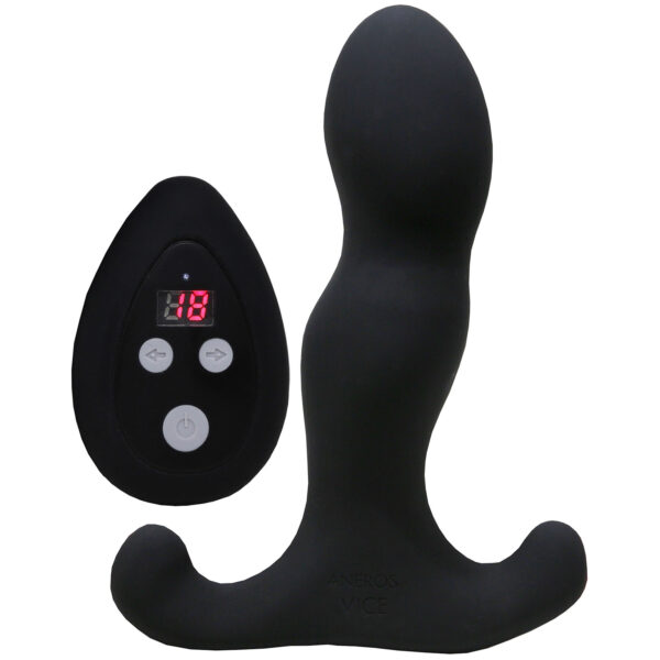 Aneros VICE 2 Fjernbetjent Prostata Stimulator - Black Black