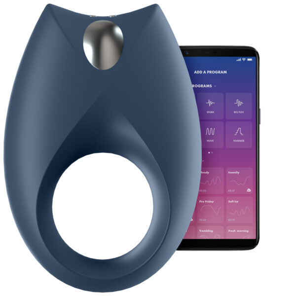 Satisfyer Royal One Vibrerende Penisring - Dark Blue Dark Blue