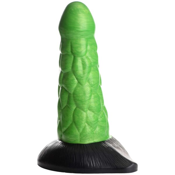 Creature Cocks Radioactive Reptile Silikone Dildo 19.8 cm - Green Green