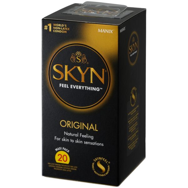 SKYN Original Latexfri Kondomer 20 stk - Gul Gul