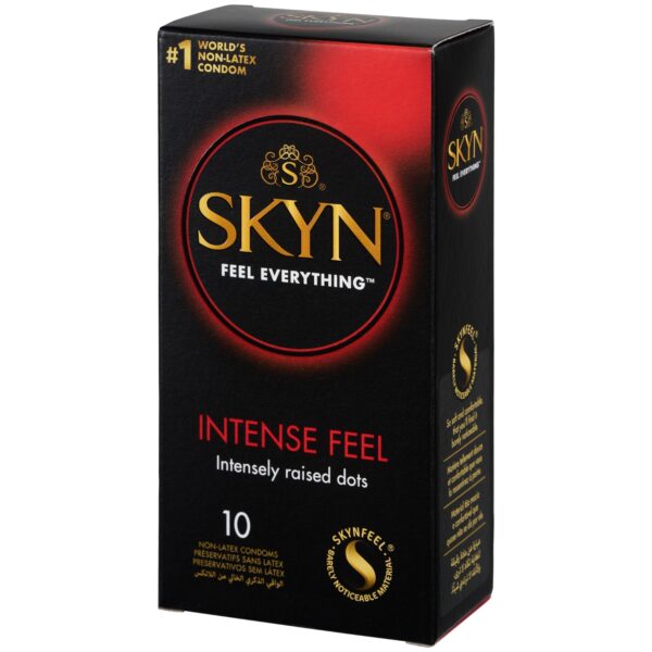 SKYN Intense Feel Latexfri Kondomer 10 stk - Klar Klar