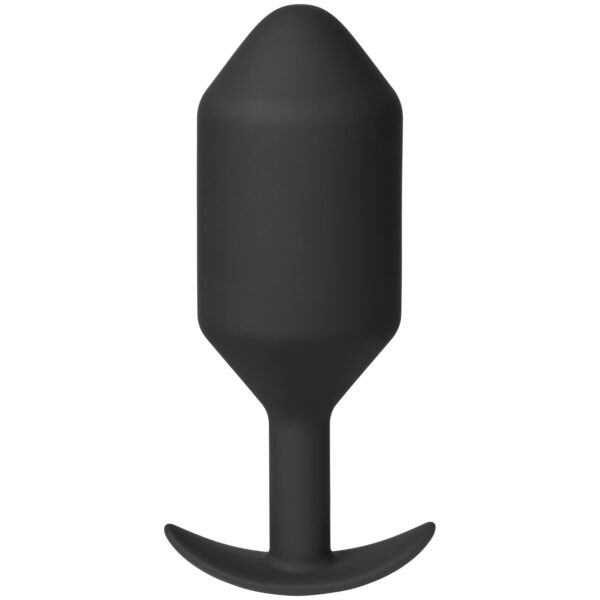 B-Vibe Snug Plug 7 Butt Plug - Black Black