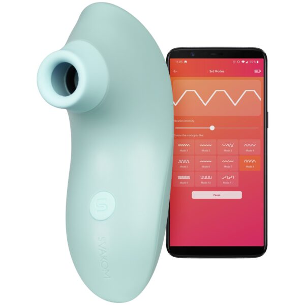 Svakom Pulse Lite Neo App-styret Lufttryks Stimulator - Turkis Turkis