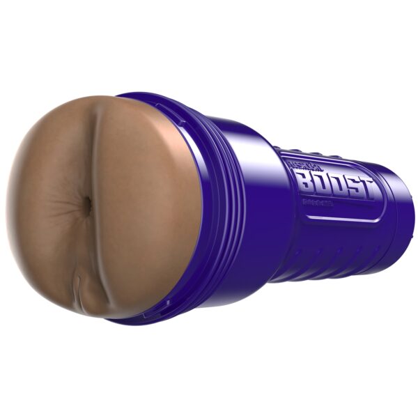 Fleshlight Boost Blast Female Medium Dark Masturbator - Light Brown Light Brown