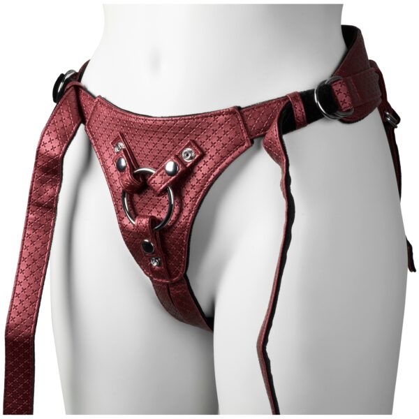 CalExotics Her Royal Harness The Regal Queen - Red Red