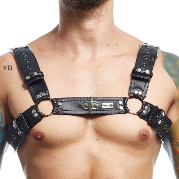 MaleBasics DNGEON Body Harness Bælte - Black - One Size Black One Size