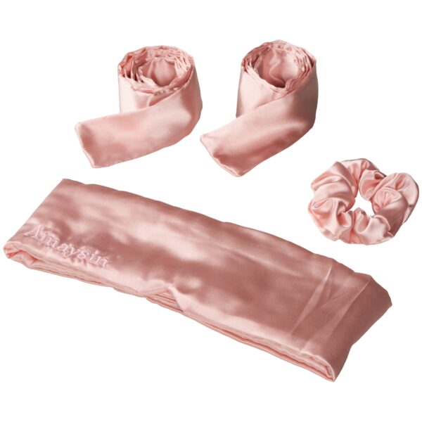 Amaysin Silky Seduction Sleeping Mask Sæt - Rosa Rosa