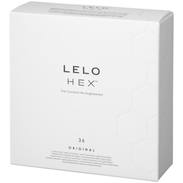 LELO Hex Original Kondomer 36 stk - Klar Klar