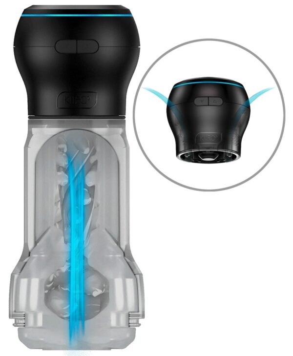 Feel Pocket Stroker Crystal + PowerBlow Combo transparent