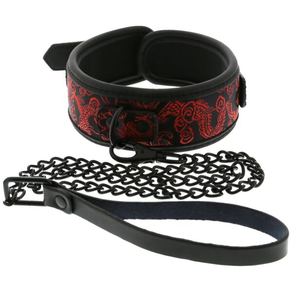 Sort Blaze Deluxe Collar & Leash