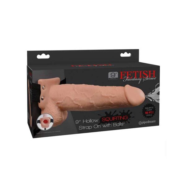 Fetish Fantasy Hul Sprøjte Strap-On 23 cm  23 cm