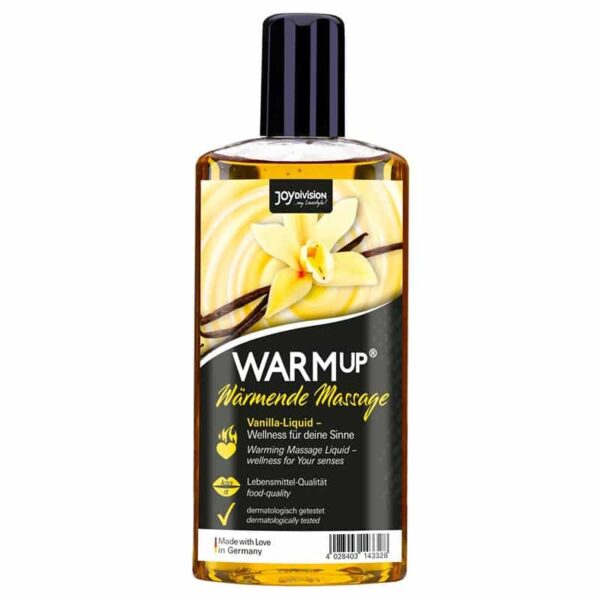 JoyDivision Warmup Massageolie Vanilje  150 ml