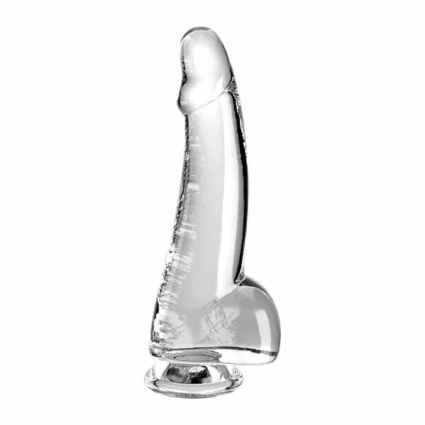 King Cock Clear Transparent Dildo 19 cm  19 cm