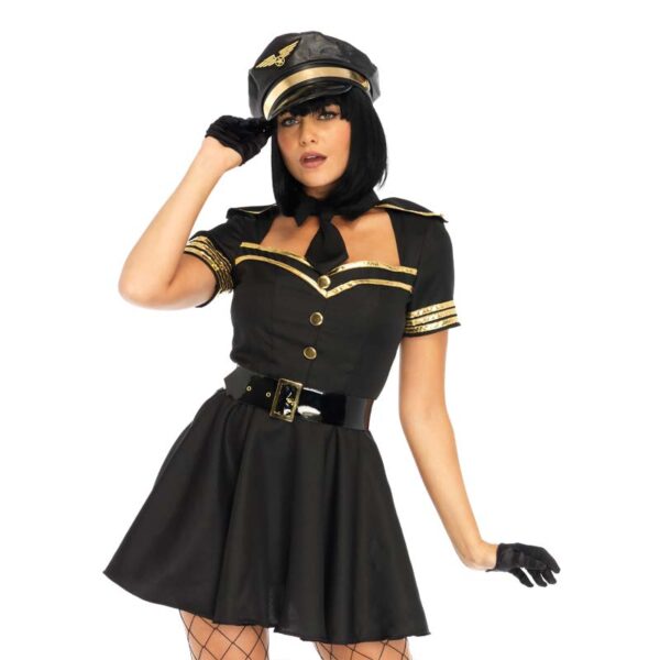 Leg Avenue Flirty Pilot Kostume - M