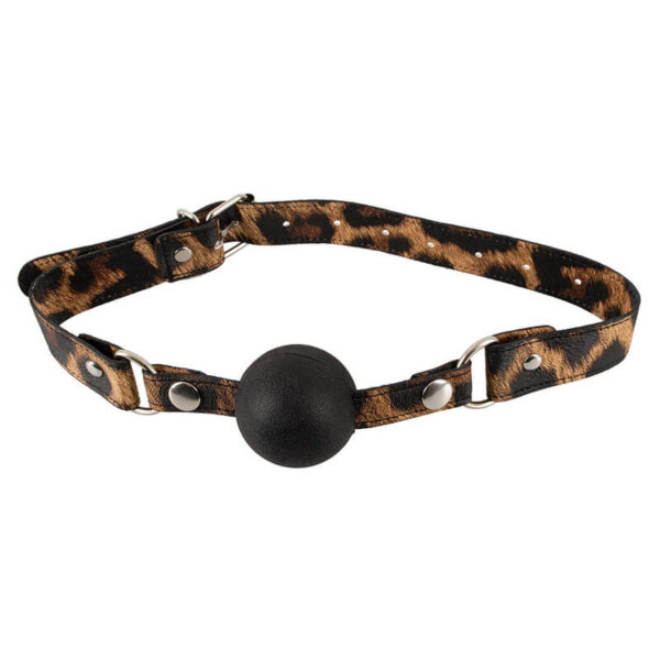 Leopard Frenzy Gagball