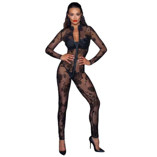 Noir Handmade Toxic Catsuit Sort - M