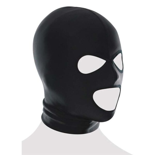 Fetish Fantasy Spandex 3-hullers Maske Sort  Onesize