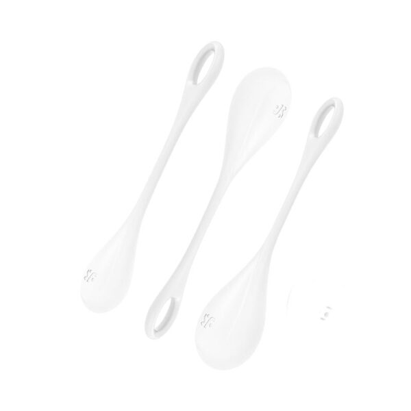 Satisfyer Yoni Power 1 Bækkenbundskugler Hvid