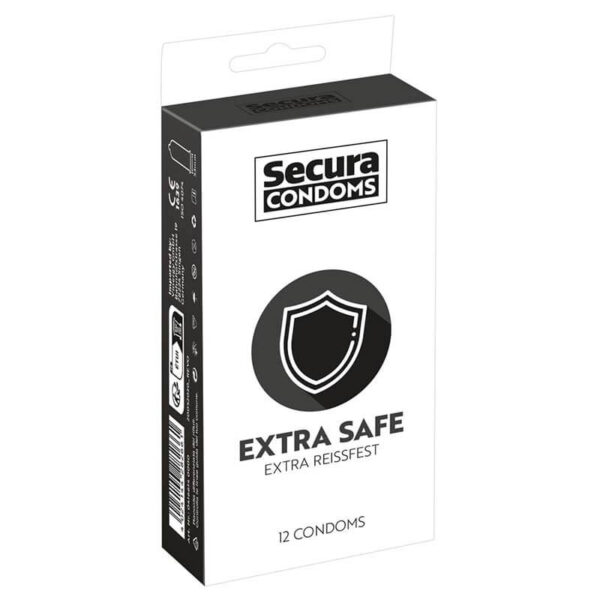 Secura Condoms Extra Safe Kondomer 12 stk