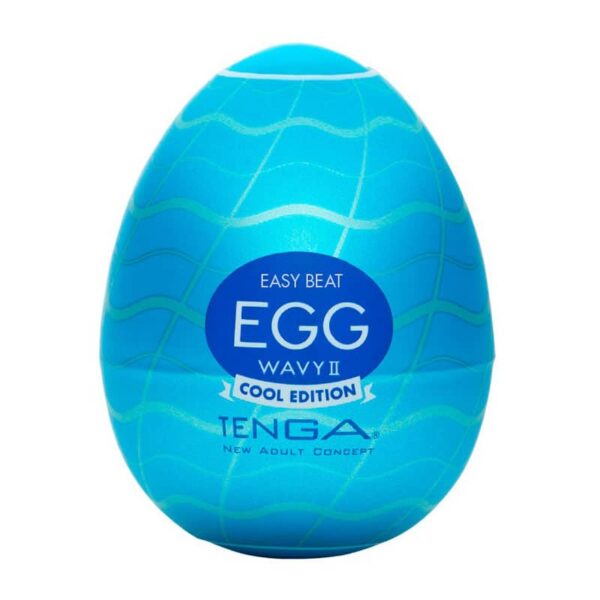 TENGA Egg Wavy II Cool Edition Onani Håndjob til Mænd