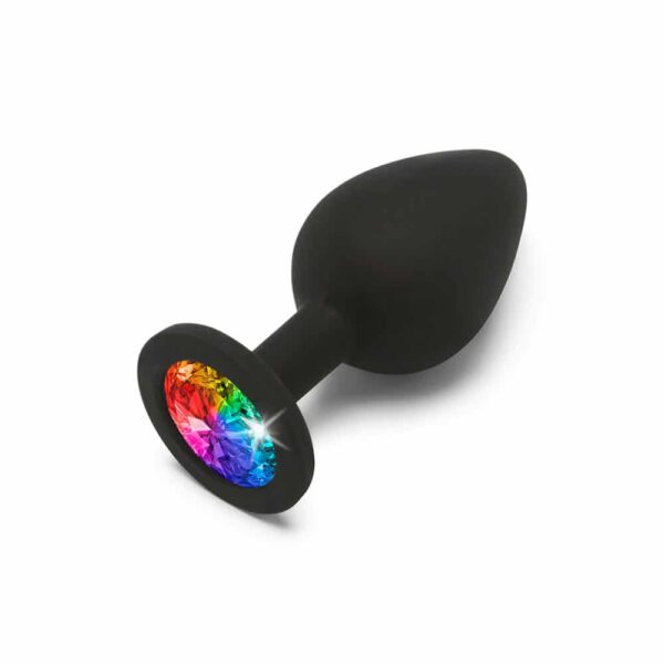 ToyJoy Rainbow Butt Plug Jewel Medium