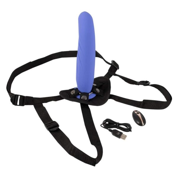 You2Toys Remote Controlled Vibrating Strap-On Sæt