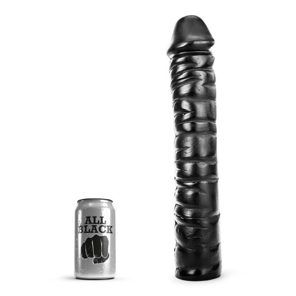 All black - 51 Stor & Bred Dildo Sort