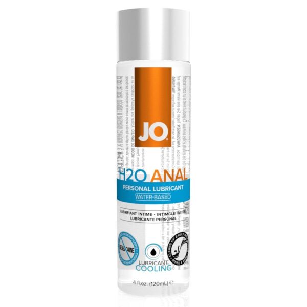 System JO Anal H2O Vandbaseret Glidecreme - Cool - 120ml  120 ml.