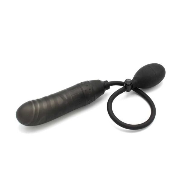 Inflatable Dildo Black