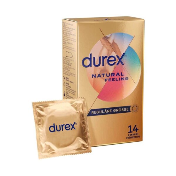 Durex Natural Feeling  -  Kondomer 14 stk  14 stk.