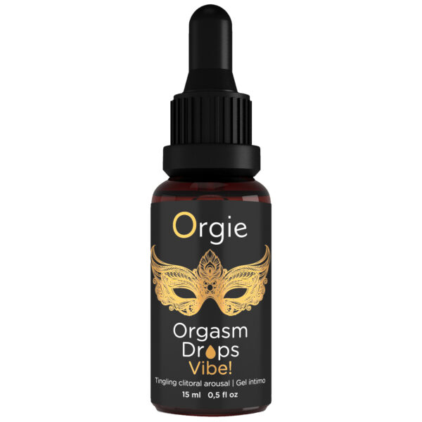 Sort Orgasm Drops VIBE! 15ml